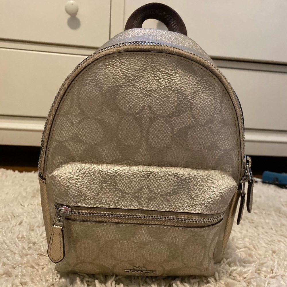 Coach mini backpack